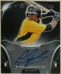 Gregory Polanco #GP Baseball Cards 2013 Bowman Sterling Autograph Prospects Prices