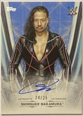 Shinsuke Nakamura [Blue] Wrestling Cards 2020 Topps WWE Undisputed Autographs Prices