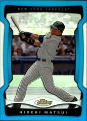 Hideki Matsui [Green Refractor] #55 Baseball Cards 2009 Finest Prices