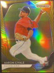 Aaron Civale [Gold Prizm] #211 Baseball Cards 2020 Panini Prizm Prices