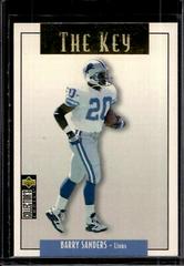 Barry Sanders [Gold] Football Cards 1995 Collector's Choice Update Prices