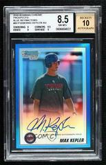Max Kepler [Blue Refractor Autograph] #BCP203 Baseball Cards 2010 Bowman Chrome Prospects Prices