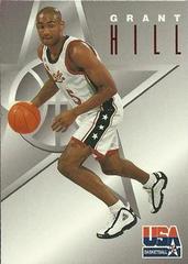 Grant Hill #3 Basketball Cards 1996 Skybox Texaco USA Prices