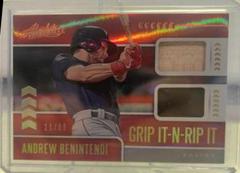 Andrew Benintendi [Spectrum Red] #6 Baseball Cards 2020 Panini Absolute Prices