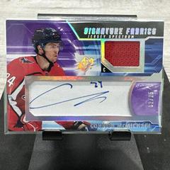 Connor McMichael #SF-CO Hockey Cards 2021 SPx Signature Fabrics Prices