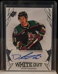 Dylan Guenther #WOR-DG Hockey Cards 2022 SPx White Out Rookie Autographs Prices