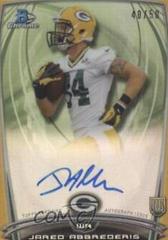 Jared Abbrederis Football Cards 2014 Bowman Chrome Rookie Refractor Autographs Prices