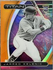 Jarred Kelenic [Neon Orange] #7 Baseball Cards 2021 Panini Chronicles Titan Prices