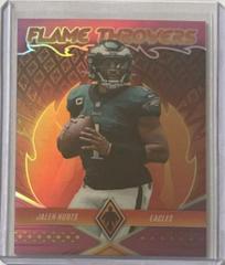 Jalen Hurts Football Cards 2022 Panini Phoenix Flame Throwers Prices