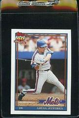 Gregg Jefferies #30 Baseball Cards 1991 O Pee Chee Prices