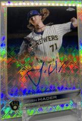 Josh Hader #CA-JH Baseball Cards 2022 Topps Chrome Logofractor Autographs Prices