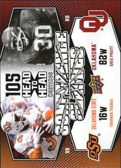 Thurman Thomas / Greg Pruitt #CC-3 Football Cards 2011 Upper Deck Conference Clashes Prices