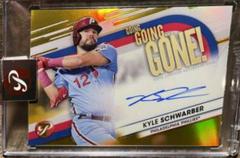 Kyle Schwarber [Gold] #GA-KS Baseball Cards 2023 Topps Pristine Going Gone Autographs Prices