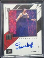 Shanky Wrestling Cards 2022 Panini Impeccable WWE Indelible Ink Autographs Prices