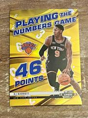 RJ Barrett [Gold] #16 Basketball Cards 2021 Panini Contenders Optic Playing the Numbers Game Prices