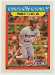 Wade Boggs Baseball Cards 1988 Kmart Prices