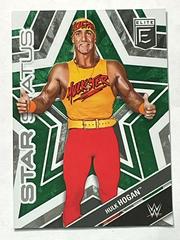 Hulk Hogan [Green] #4 Wrestling Cards 2023 Donruss Elite WWE Star Status Prices