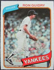 Ron Guidry #157 Baseball Cards 1980 O Pee Chee Prices