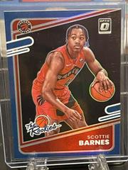 Scottie Barnes [Blue] Basketball Cards 2021 Panini Donruss Optic The Rookies Prices