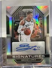 Brook Lopez [Silver] #SIG-BLP Basketball Cards 2022 Panini Prizm Signatures Prices