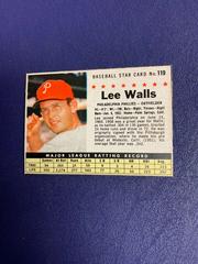 Lee Walls [Hand Cut] Baseball Cards 1961 Post Cereal Prices