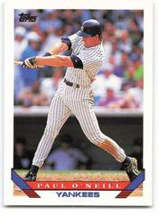Paul O'Neill #84T Baseball Cards 1993 Topps Traded Prices