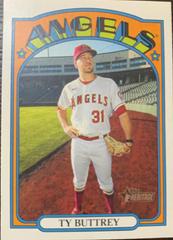 Ty Buttrey #4 Baseball Cards 2021 Topps Heritage Prices