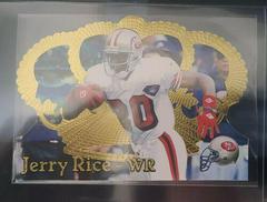 Jerry Rice [Copper] Football Cards 1995 Pacific Crown Royale Prices