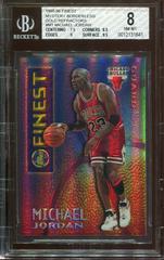 Michael Jordan [Borderless Refractor] Basketball Cards 1995 Finest Mystery Prices