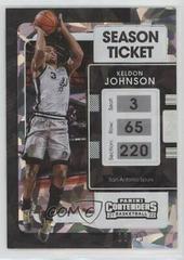 Keldon Johnson [Cracked Ice] #1 Basketball Cards 2021 Panini Contenders Prices