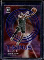 Jayson Tatum [Purple] #4 Basketball Cards 2022 Panini Donruss Optic T Minus 3 2 1 Prices