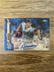 Andres Munoz [Blue Refractor] #RA-AMU Baseball Cards 2020 Topps Chrome Rookie Autographs Prices