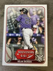Nolan Arenado #SO-12 Baseball Cards 2021 Topps Big League Souvenirs Prices