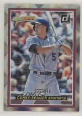 Corey Seager [Silver] #AS9 Baseball Cards 2018 Panini Donruss All Stars Prices