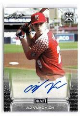 AJ Vukovich #BA-AJV Baseball Cards 2020 Leaf Ultimate Autographs Prices