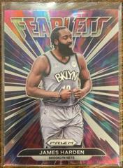 James Harden #14 Basketball Cards 2021 Panini Prizm Fearless Prices