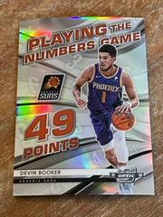 Devin Booker #13 Basketball Cards 2021 Panini Contenders Optic Playing the Numbers Game Prices
