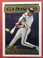 Barry Bonds Baseball Cards 1994 Topps Black Gold Prices