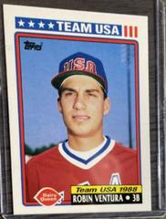 Robin Ventura #11 Baseball Cards 1992 Topps Dairy Queen Team USA Prices