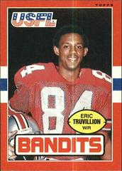 Eric Truvillion Football Cards 1985 Topps USFL Prices