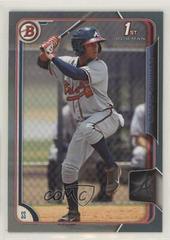 Ozhaino Albies [Silver] Baseball Cards 2015 Bowman Prospects Prices