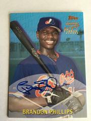 Brandon Phillips [Certified Autograph] Baseball Cards 2000 Topps Traded Prices