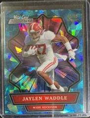 Jaylen Waddle [Blue Holo Lux] #ABC-12 Football Cards 2021 Wild Card Alumination Prices