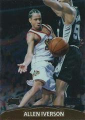 Allen Iverson #1 Basketball Cards 1999 Stadium Club Chrome Prices