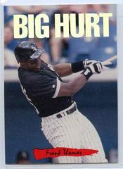 Frank Thomas #1 Baseball Cards 1993 Panini Donruss Triple Play Nicknames Prices
