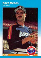 Dave Meads #U-79 Baseball Cards 1987 Fleer Update Prices