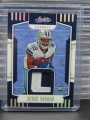 Deuce Vaughn [Holo Silver] #ARM-42 Football Cards 2023 Panini Absolute Rookie Materials Prices