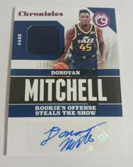 Donovan Mitchell [Pink] Basketball Cards 2017 Panini Chronicles Autographs Prices
