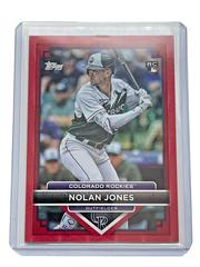 Nolan Jones [Red] #30 Baseball Cards 2023 Topps Flagship Collection Prices