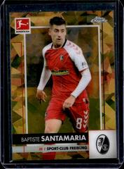 Baptiste Santamaria [Gold] Soccer Cards 2020 Topps Chrome Bundesliga Sapphire Prices